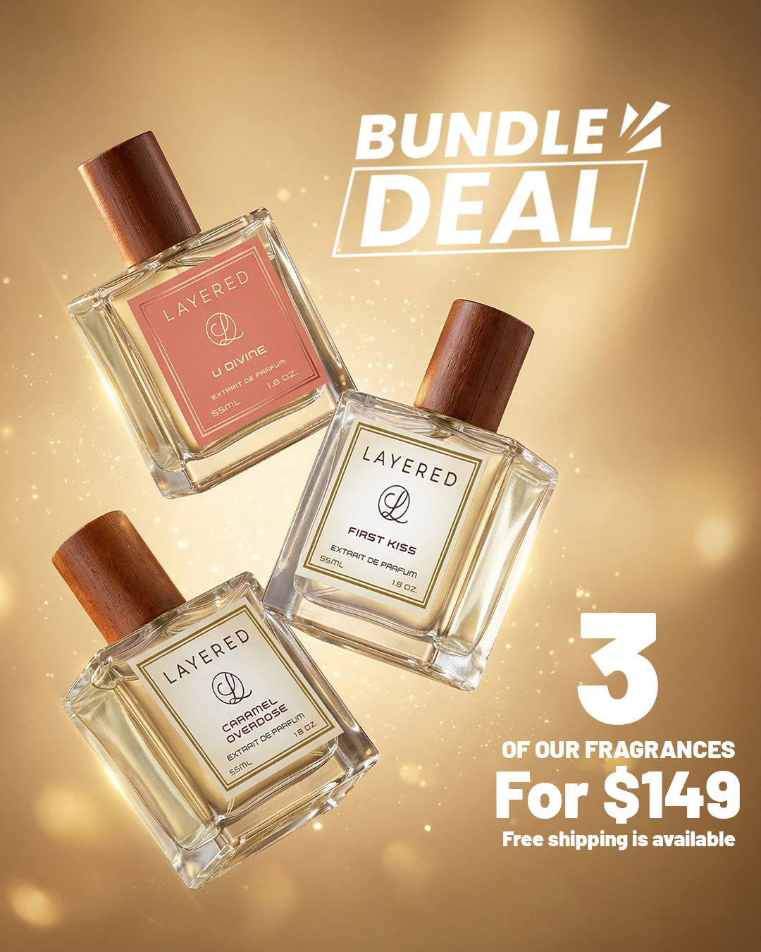 3 x bundle